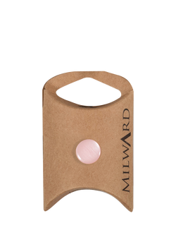 Milward Shank Shiny Buttons, 11mm, Pack of 8, Pink