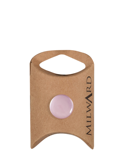 Milward Shank Shiny Buttons, 16mm, Pack of 6, Light Purple