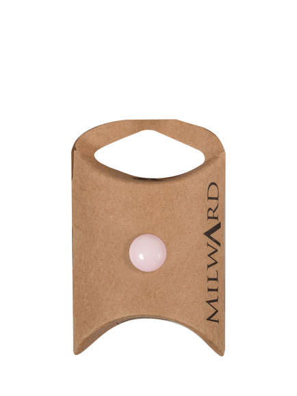 Milward Shank Faceted Buttons, 11mm, Pack of 10, Pink