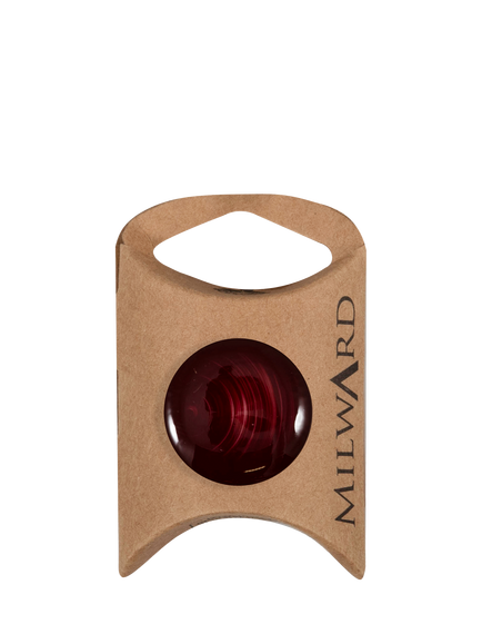 Milward Shiny Buttons, 25mm, Pack of 3, Bordeaux
