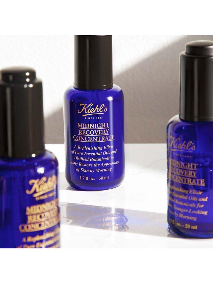 Product image 6 of 6, which shows Kiehl's Midnight Recovery Concentrate Serum, 15ml