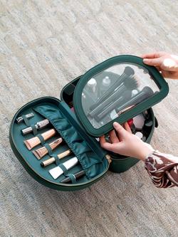 Stackers Vanity Case, Forest Green - view 2, Forest Green
