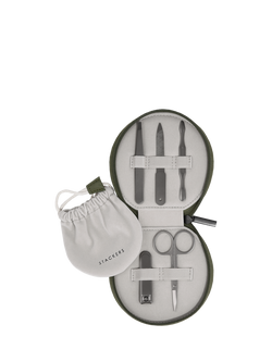 Stackers Men's Manicure Set, Green, Green