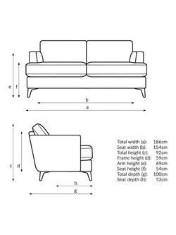 John Lewis Iona Large 3 Seater Sofa - view 2, 