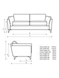 John Lewis Jura Large 3 Seater Sofa