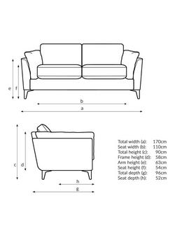 John Lewis Jura Medium 2 Seater Sofa - view 2, 