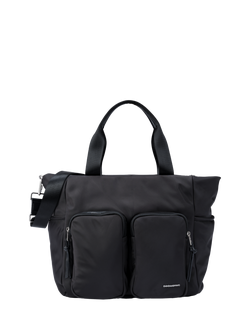 BabaBing! Soft Shell Changing Bag, Black, Black