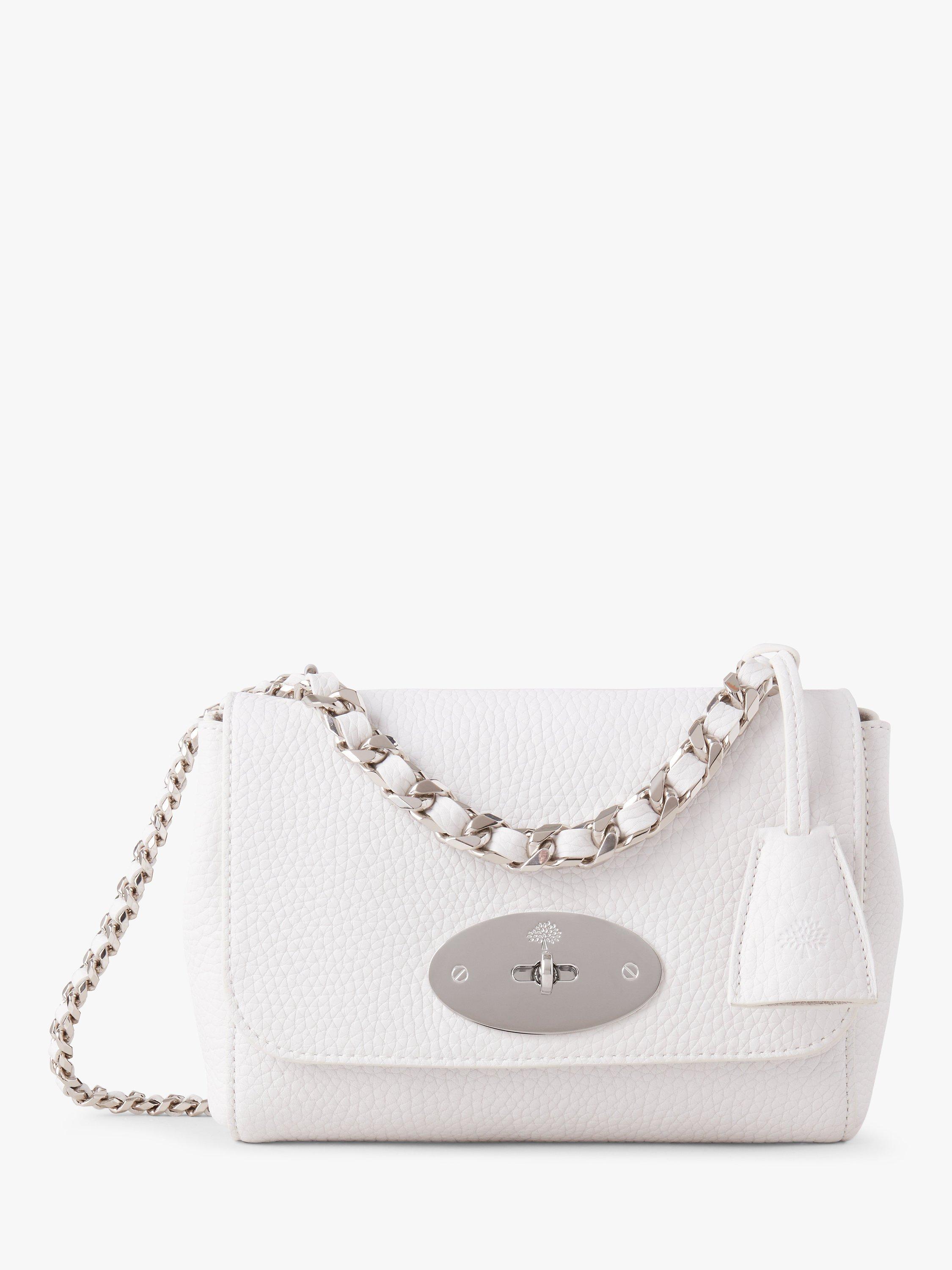 Mulberry Lily Heavy Grain Leather Top Handle Cross Body Bag, Carbon Neutral