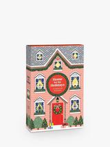 Galison Home for Christmas Advent Calendar Jigsaw Puzzle, 500 Piece