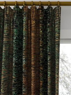 Clarke & Clarke Ombre Made to Measure Curtains or Roman Blind, Orange - view 2, Orange