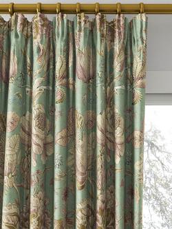 Clarke & Clarke Sissinghurst Made to Measure Curtains or Roman Blind, Citron/Natural - view 2, Citron/Natural
