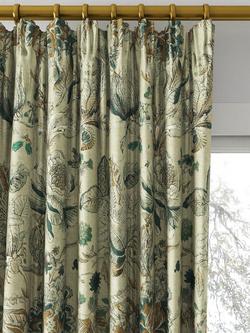 Clarke & Clarke Sissinghurst Made to Measure Curtains or Roman Blind, Eau de Nil - view 2, Eau De Nil