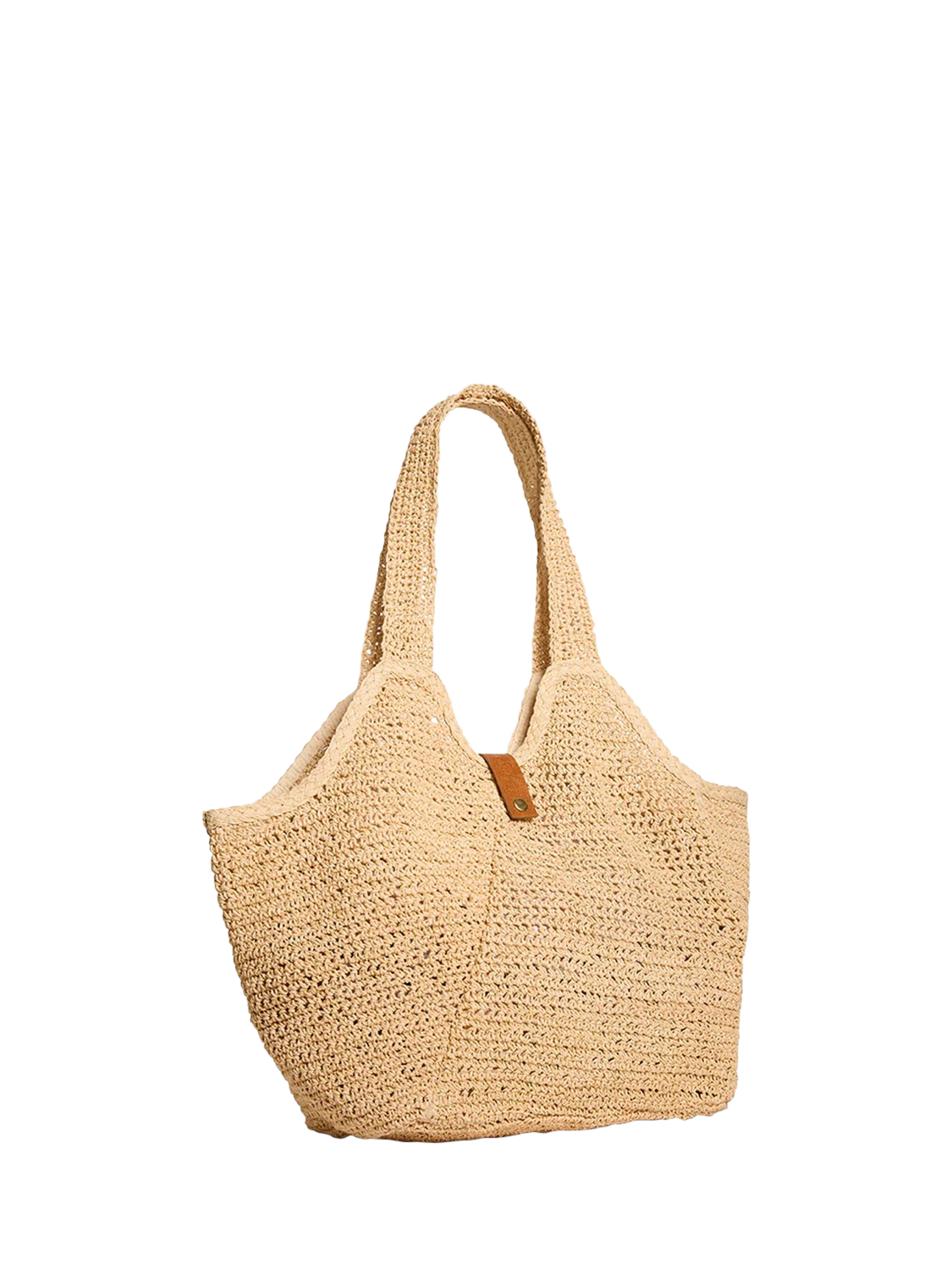 Product image 1 of 7, which shows Seafolly Mirage Woven Tote Bag, Natural