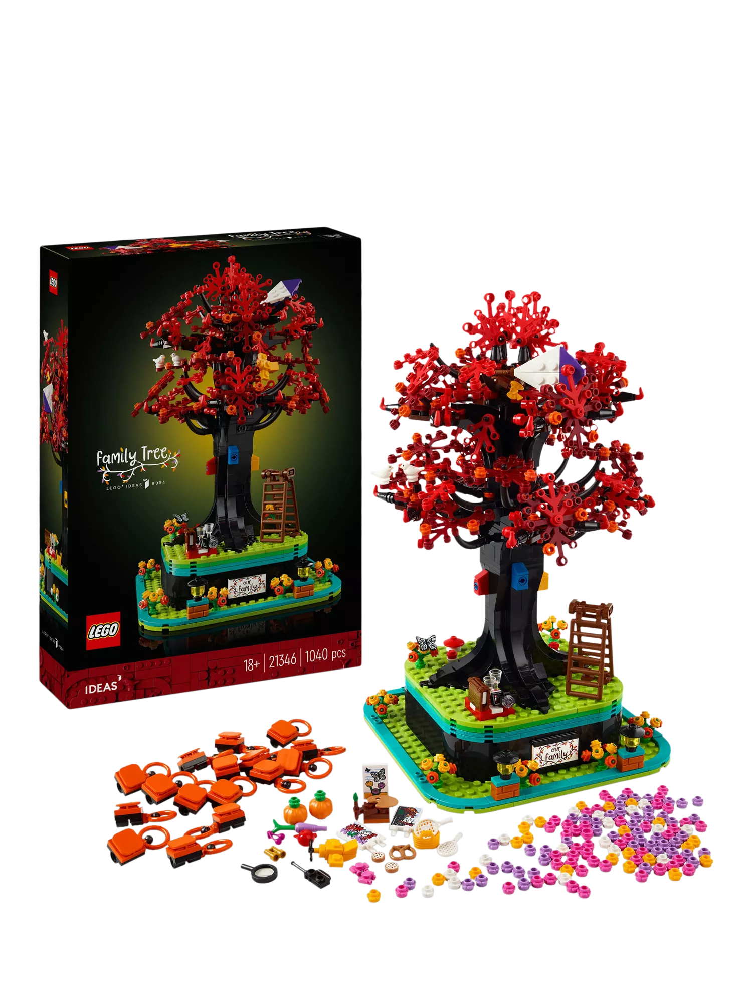 LEGO Ideas 21346 Family Tree & Keepsake Display Ornament