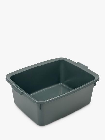 ADDIS Eco 5 Star Washing Up Bowl, 12L, Metallic
