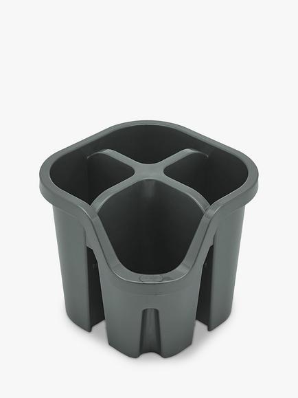 ADDIS Eco Cutlery Drainer, Metallic