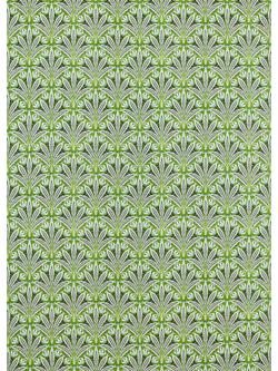 Clarke & Clarke Attingham Made to Measure Curtains or Roman Blind, Cobalt/Green, Cobalt/Green