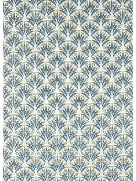 Clarke & Clarke Attingham Made to Measure Curtains or Roman Blind, Denim, Denim