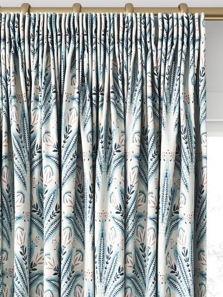 Clarke & Clarke Attingham Made to Measure Curtains or Roman Blind, Mineral - view 2, Mineral