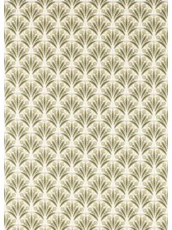 Clarke & Clarke Attingham Made to Measure Curtains or Roman Blind, Sage/Blush, Sage/Blush