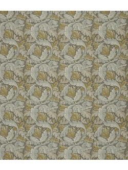 William Morris At Home Acanthus Made to Measure Curtains or Roman Blind, Flint, Flint