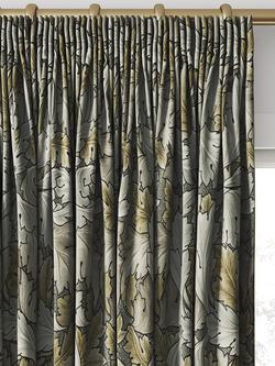 William Morris At Home Acanthus Made to Measure Curtains or Roman Blind, Flint - view 2, Flint