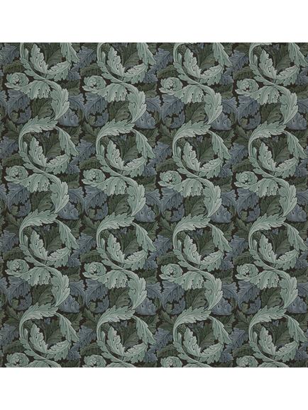 William Morris At Home Acanthus Made to Measure Curtains or Roman Blind, Indigo, Indigo