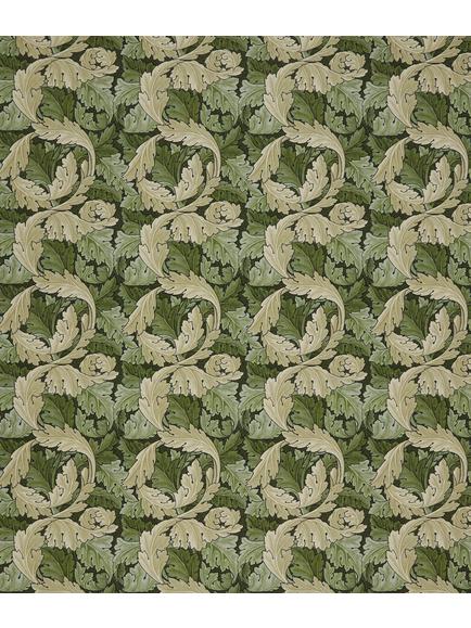 William Morris At Home Acanthus Made to Measure Curtains or Roman Blind, Nettle, Nettle