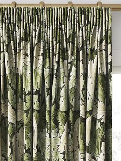 William Morris At Home Acanthus Made to Measure Curtains or Roman Blind, Nettle - view 2, Nettle