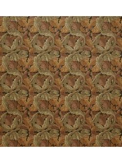 William Morris At Home Acanthus Velvet Made to Measure Curtains or Roman Blind, Acorn, Acorn