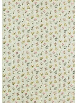 Clarke & Clarke Leiden Made to Measure Curtains or Roman Blind, Blush/Sage, Blush/Sage