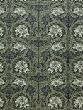William Morris At Home African Marigold Velvet Made to Measure Curtains or Roman Blind, Cornflower
