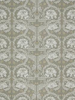 William Morris At Home African Marigold Velvet Made to Measure Curtains or Roman Blind, Limestone, Limestone