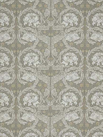 William Morris At Home African Marigold Velvet Made to Measure Curtains or Roman Blind, Limestone, Limestone