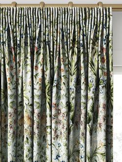 Clarke & Clarke Mirabell Made to Measure Curtains or Roman Blind, Seaglass - view 2, Seaglass