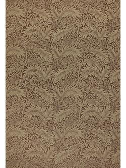 William Morris At Home Larkspur Woven Made to Measure Curtains or Roman Blind, Berry, Berry