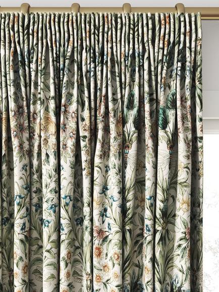 Clarke & Clarke Mirabell Made to Measure Curtains or Roman Blind, Summer - view 2, Summer