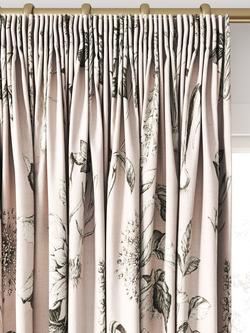 Clarke & Clarke Roseraie Made to Measure Curtains & Roman Blind, Blush - view 2, Blush