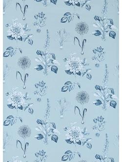 Clarke & Clarke Roseraie Made to Measure Curtains & Roman Blind, Denim, Denim