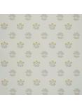 William Morris At Home Lily Flower Embroidered Made to Measure Curtains or Roman Blind, Ochre