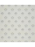 William Morris At Home Lily Flower Embroidered Made to Measure Curtains or Roman Blind, Woad