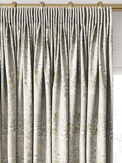 William Morris At Home Larkspur Made to Measure Curtains or Roman Blind, Flint - view 2, Flint