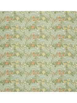 William Morris At Home Larkspur Made to Measure Curtains or Roman Blind, Nettle, Nettle