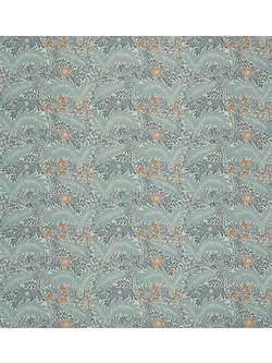 William Morris At Home Larkspur Made to Measure Curtains or Roman Blind, Woad, Woad