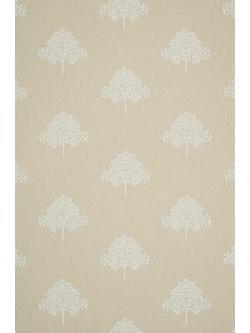 William Morris At Home Marigold Tree Embroidered Made to Measure Curtains or Roman Blind, Chalk, Chalk