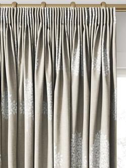 William Morris At Home Marigold Tree Embroidered Made to Measure Curtains or Roman Blind, Linen - view 2, Linen