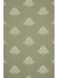 William Morris At Home Marigold Tree Embroidered Made to Measure Curtains or Roman Blind, Nettle, Nettle