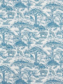 Clarke & Clarke Kisumu Made to Measure Curtains or Roman Blind, Caribbean, Caribbean
