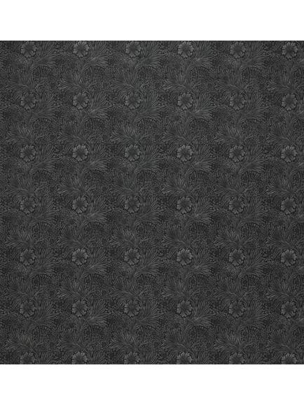 William Morris At Home Marigold Velvet Made to Measure Curtains or Roman Blind, Charcoal, Charcoal