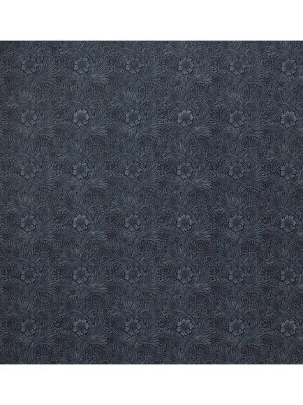 William Morris At Home Marigold Velvet Made to Measure Curtains or Roman Blind, Indigo, Indigo
